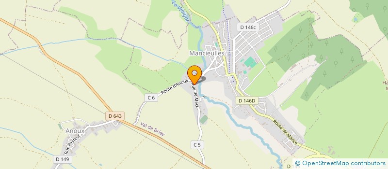 localisation de l'entreprise MADAME JULIE ARNOULD  VAL DE BRIEY