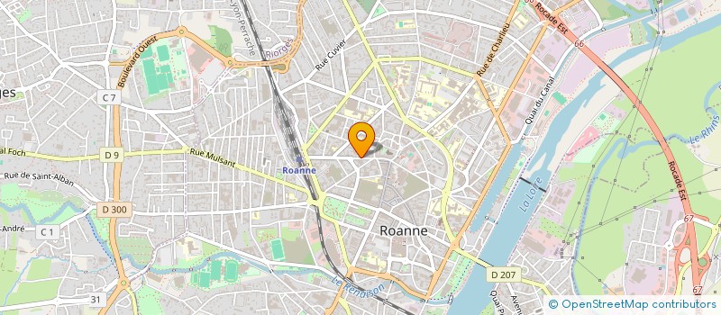 localisation de l'entreprise MADAME JULIE ARTHAUD  ROANNE