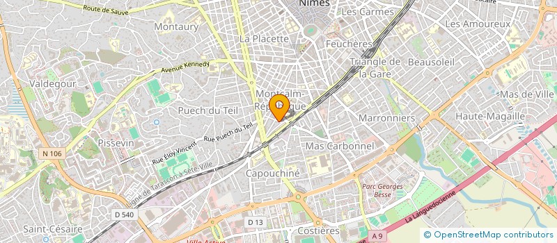 localisation de l'entreprise MADAME JULIE AT  NIMES