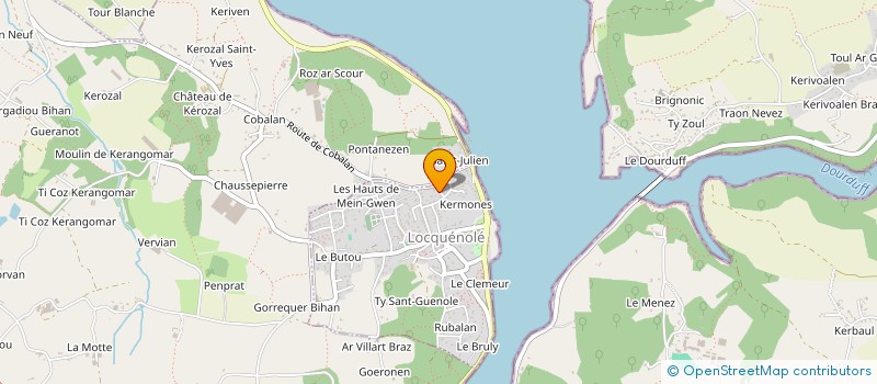 localisation de l'entreprise MADAME JULIE AUBIN à PLOURIN-LES-MORLAIX