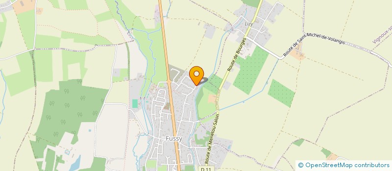 localisation de l'entreprise MADAME JULIE AUDEBERT  FUSSY