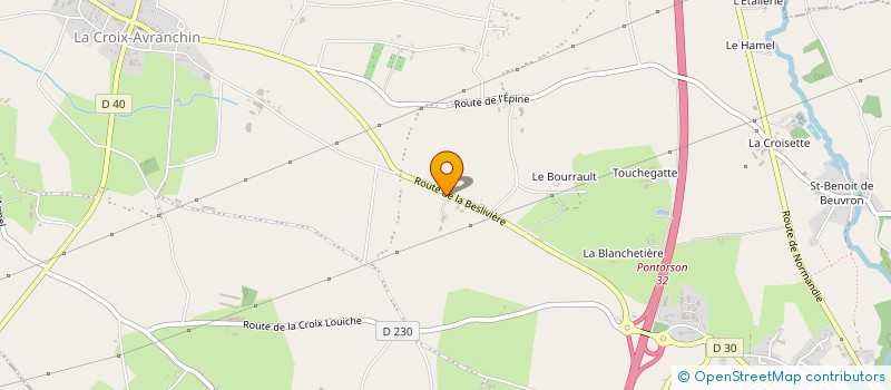 localisation de l'entreprise MADAME JULIE AUDET  SAINT-JAMES