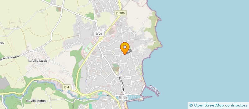 localisation de l'entreprise MADAME JULIE AUFFRET à BINIC-ETABLES-SUR-MER