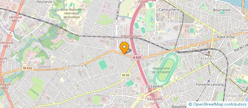 localisation de l'entreprise MADAME JULIE AUTEFAGE à TOULOUSE