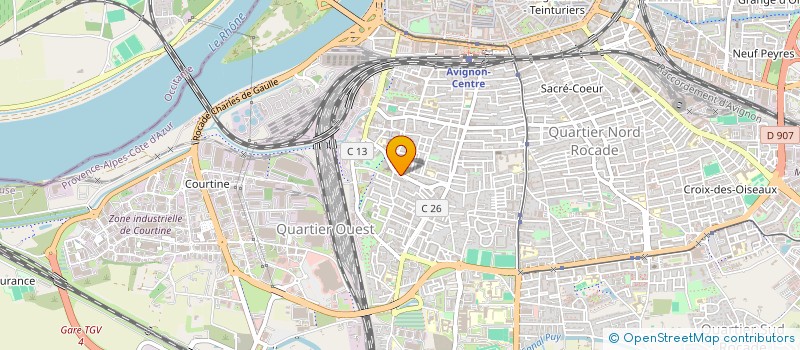 localisation de l'entreprise MADAME JULIE AUTRAND  AVIGNON