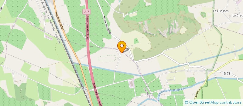 localisation de l'entreprise MADAME JULIE AVILES  LAMANON