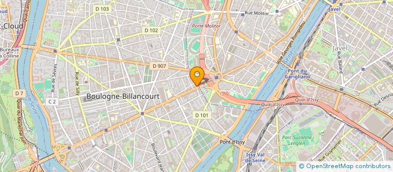 localisation de l'entreprise MADAME JULIE BACHELOT à BOULOGNE-BILLANCOURT