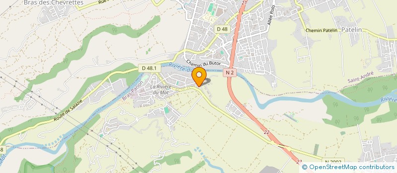 localisation de l'entreprise MADAME JULIE BACTO  BRAS-PANON