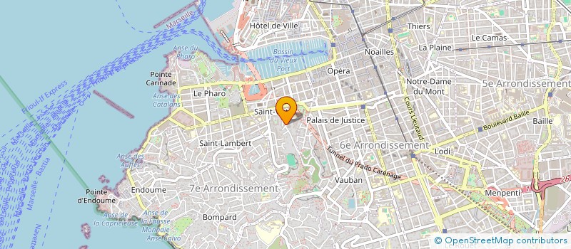 localisation de l'entreprise MADAME JULIE BAGDIKIAN à MARSEILLE