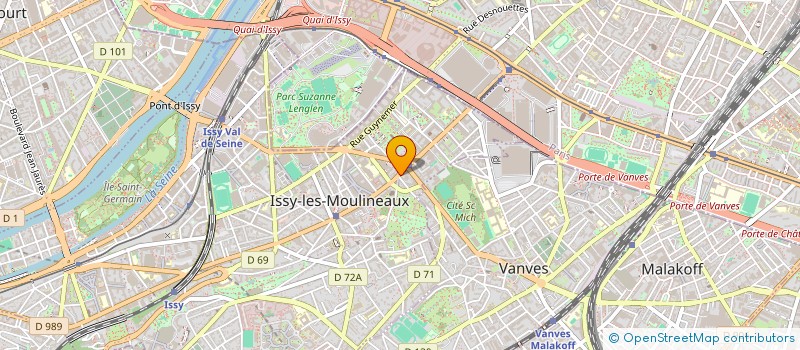localisation de l'entreprise MADAME JULIE BAJIC à ISSY-LES-MOULINEAUX