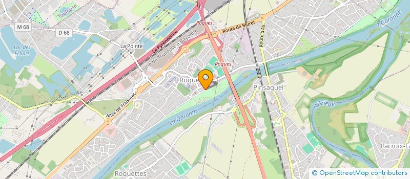 localisation de l'entreprise MADAME JULIE BALBASTRE  ROQUES