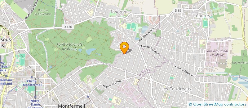 localisation de l'entreprise MADAME JULIE BALDUCCI  COUBRON