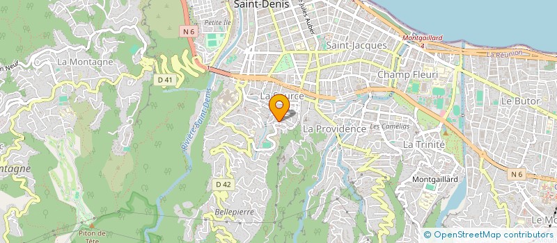 localisation de l'entreprise MADAME JULIE BALMINE  SAINT-DENIS