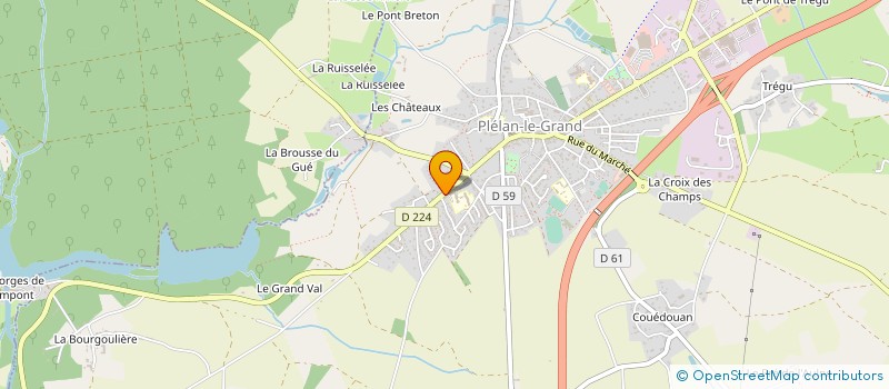 localisation de l'entreprise MADAME JULIE BALSAUX à TREHORENTEUC