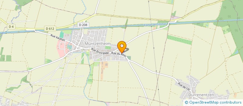 localisation de l'entreprise MADAME JULIE BALZINGER  MUNTZENHEIM