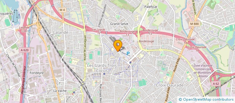 localisation de l'entreprise MADAME JULIE BANCE  TOULOUSE