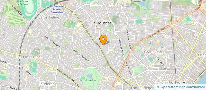 localisation de l'entreprise MADAME JULIE BARADA à LE BOUSCAT
