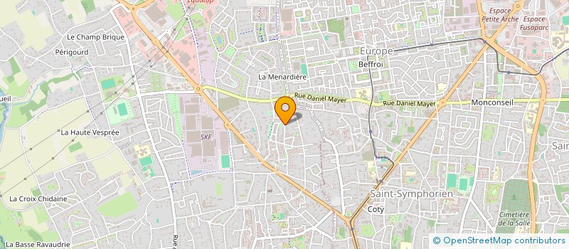 localisation de l'entreprise MADAME JULIE BARATIN  SAINT-CYR-SUR-LOIRE