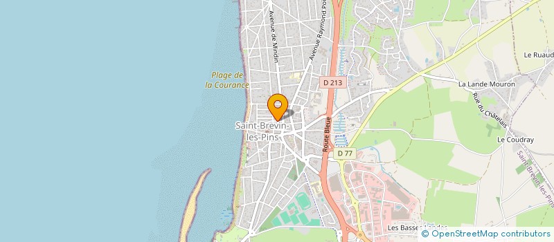 localisation de l'entreprise MADAME JULIE BARBE à SAINT-BREVIN-LES-PINS