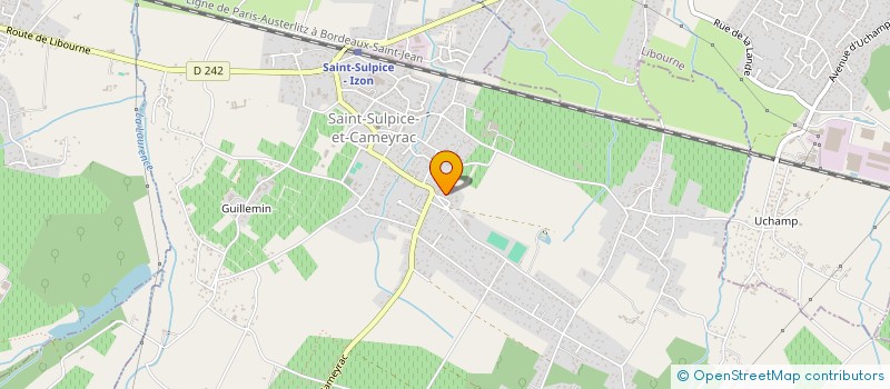 localisation de l'entreprise MADAME JULIE BARBIN  COMBRONDE