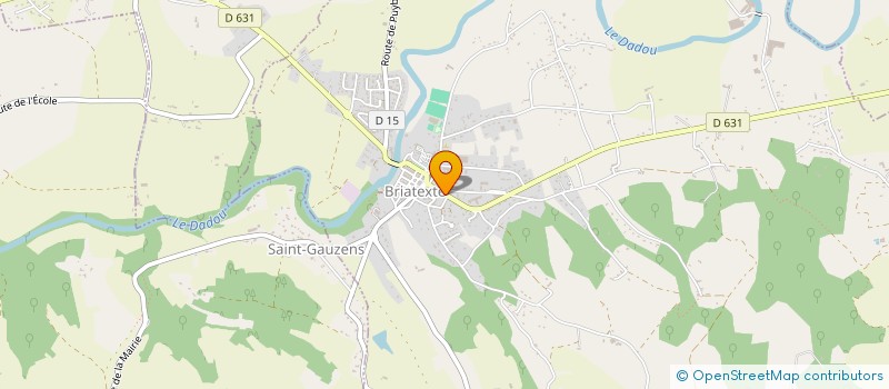 localisation de l'entreprise MADAME JULIE BARDY  BRIATEXTE