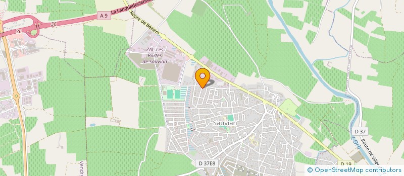 localisation de l'entreprise MADAME JULIE BARTOLL  SAUVIAN