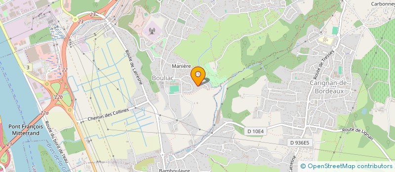 localisation de l'entreprise MADAME JULIE BASQUE  BOULIAC