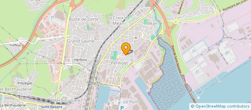 localisation de l'entreprise MADAME JULIE BATARD à SAINT-NAZAIRE