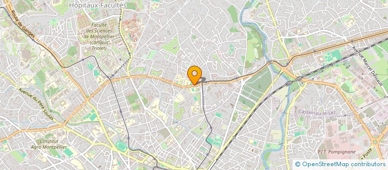 localisation de l'entreprise MADAME JULIE BAUDOUNET à MONTPELLIER