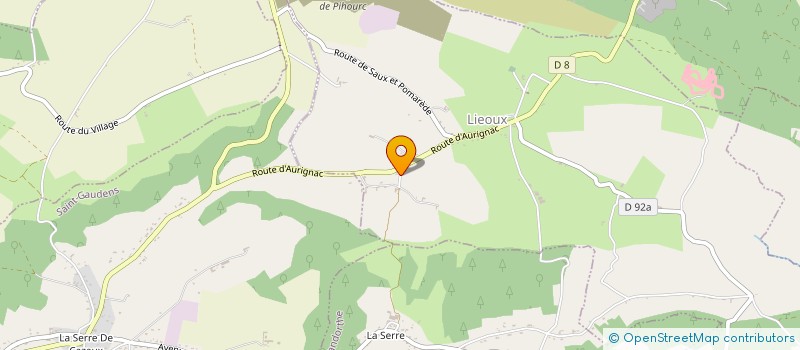 localisation de l'entreprise MADAME JULIE BAUMANN  LIEOUX