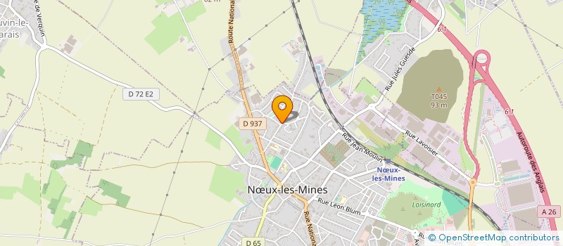 localisation de l'entreprise MADAME JULIE BAYARD à NŒUX-LES-MINES