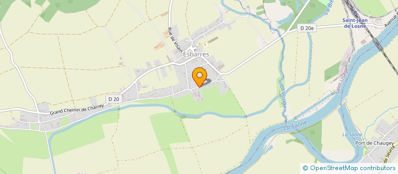 localisation de l'entreprise MADAME JULIE BEAUDOIN  ESBARRES