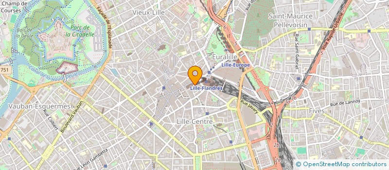 localisation de l'entreprise MADAME JULIE BEAUDOUIN à LILLE
