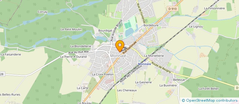 localisation de l'entreprise MADAME JULIE BEAUMARD  VOUVRAY