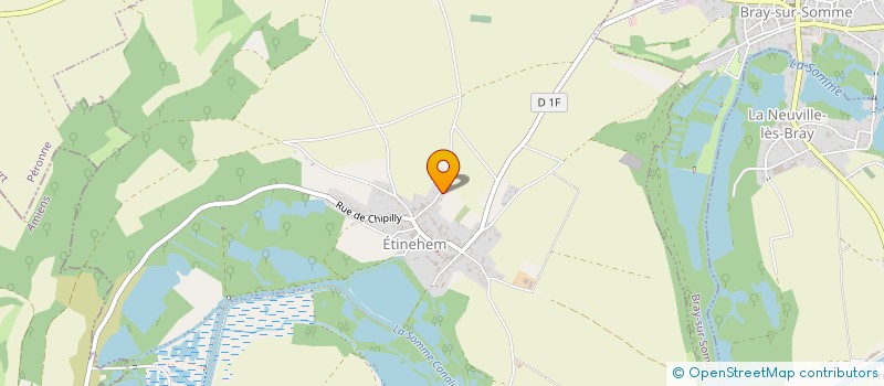 localisation de l'entreprise MADAME JULIE BELLIN  ETINEHEM-MERICOURT