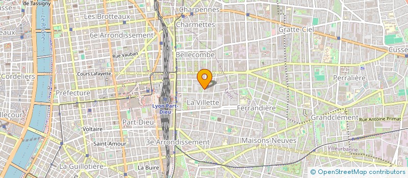 localisation de l'entreprise MADAME JULIE BELPOIS  LYON