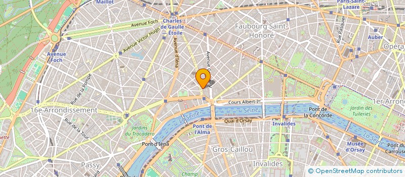 localisation de l'entreprise MADAME JULIE BEN LOULOU  PARIS