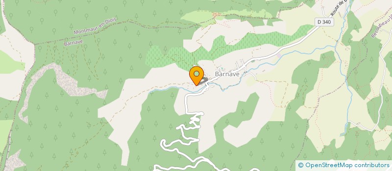 localisation de l'entreprise MADAME JULIE BENE  BARNAVE