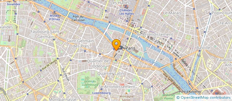 localisation de l'entreprise MADAME JULIE BERARD à PARIS