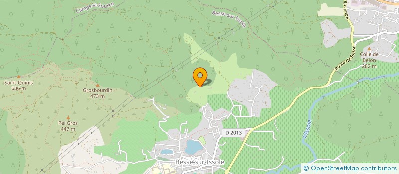 localisation de l'entreprise MADAME JULIE BERARD  BESSE-SUR-ISSOLE