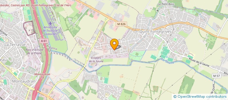 localisation de l'entreprise MADAME JULIE BERIOUX  COSNAC