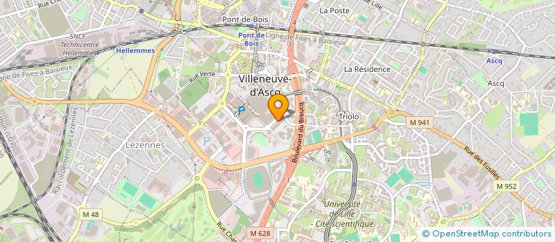 localisation de l'entreprise MADAME JULIE BERLANCOURT  VILLENEUVE-D'ASCQ