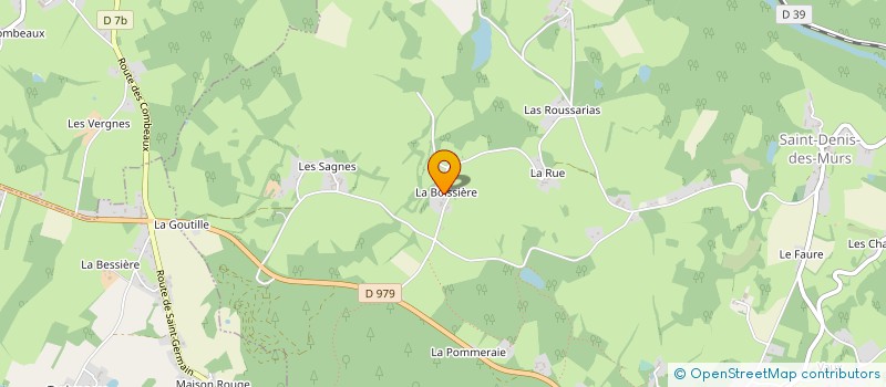 localisation de l'entreprise MADAME JULIE BERNARD à SAUVIAT-SUR-VIGE