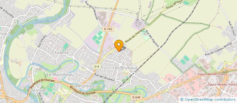 localisation de l'entreprise MADAME JULIE BERSEGEAY à NIORT