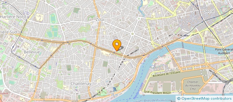 localisation de l'entreprise MADAME JULIE BERTHO à NANTES