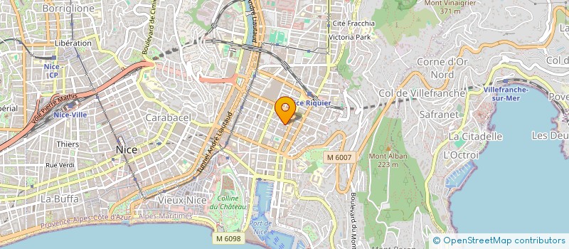 localisation de l'entreprise MADAME JULIE BERTOLOTTI à NICE