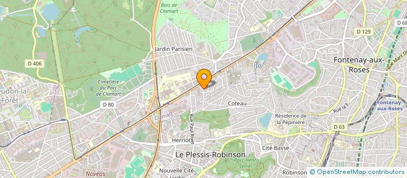 localisation de l'entreprise MADAME JULIE BERTRAND à CLAMART