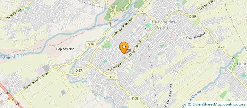 localisation de l'entreprise MADAME JULIE BERTY  SAINT-PIERRE