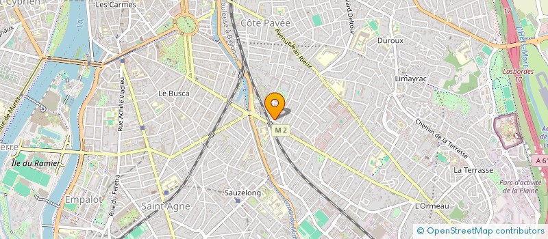 localisation de l'entreprise MADAME JULIE BETRANCOURT  TOULOUSE