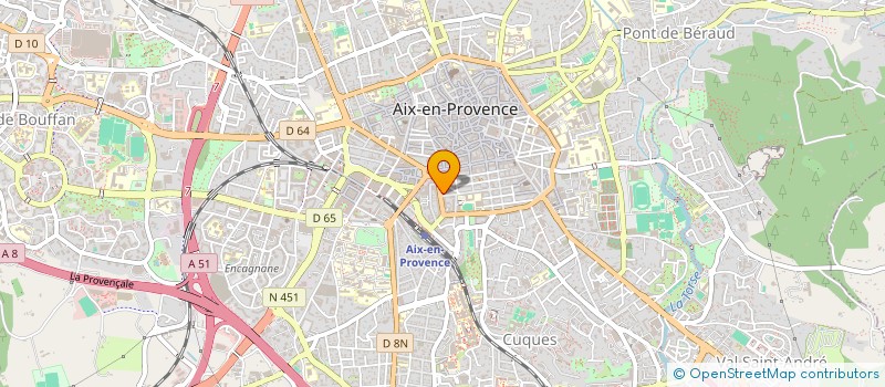 localisation de l'entreprise MADAME JULIE BETZ à AIX-EN-PROVENCE